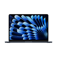 Macbook Air 15 (2024) 256GB (midnatt) Apple 8-Core M3 CPU, 8GB RAM, 256GB SSD, Apple 10-Core GPU