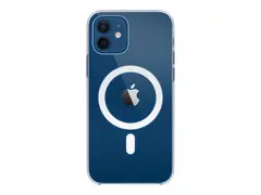Apple - Baksidedeksel for mobiltelefon - med MagSafe polykarbonat - blank - for iPhone 12, 12 Pro