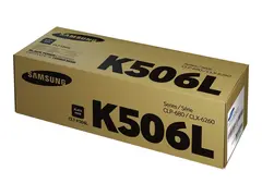 Samsung CLT-K506L - Høy ytelse - svart - original tonerpatron (SU171A) - for Samsung CLP-680DW, CLP-680ND, CLX-6260FD, CLX-6260FR, CLX-6260FW, CLX-6260ND