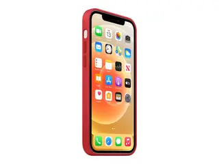 Apple - (PRODUCT) RED - baksidedeksel for mobiltelefon med MagSafe - silikon - rød - for iPhone 12, 12 Pro