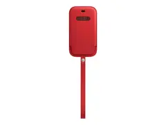 Apple - (PRODUCT) RED - beskyttelsesmuffe for mobiltelefon med MagSafe - lær - rød - for iPhone 12 mini