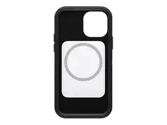 OtterBox Defender Series XT with MagSafe Baksidedeksel for mobiltelefon - polykarbonat, syntetisk gummi - svart - for Apple iPhone 12, 12 Pro
