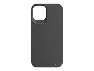 Gear4 Holborn Slim - Baksidedeksel for mobiltelefon polykarbonat, D3O, termoplast-polyuretan (TPU) - svart - for Apple iPhone 12, 12 Pro