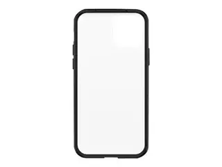 OtterBox React Series - Baksidedeksel for mobiltelefon svart krystall - for Apple iPhone 12, 12 Pro