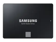 Samsung 870 EVO MZ-77E4T0B - SSD kryptert - 4 TB - intern - 2.5" - SATA 6Gb/s - buffer: 4 GB - 256-bit AES - TCG Opal Encryption