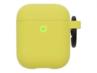 OtterBox - Eske for ladeboks for tådløse ørepropper polykarbonat, syntetisk gummi - sitrondråpe (gul) - for Apple AirPods (1. generasjon, 2. generasjon)