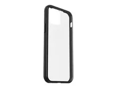 OtterBox React Series - Baksidedeksel for mobiltelefon svart krystall - for Apple iPhone 12, 12 Pro