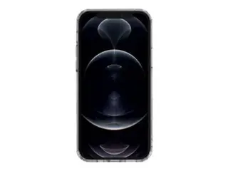 Belkin SheerForce Magnetic Anti-Microbial Baksidedeksel for mobiltelefon - MagSafe-samsvar - blank - tynn, lettvekts - for Apple iPhone 12, 12 Pro