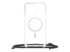 OtterBox React Series - Baksidedeksel for mobiltelefon halskjede - MagSafe-samsvar - plastikk - blank - for Apple iPhone 15 Pro Max