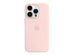 Apple - Baksidedeksel for mobiltelefon med MagSafe - silikon - krittrosa - for iPhone 14 Pro