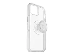 OtterBox Otter + Pop Symmetry Series - Baksidedeksel for mobiltelefon polykarbonat, syntetisk gummi - klar pop - for Apple iPhone 14
