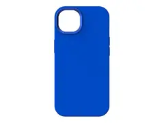 KEY - Baksidedeksel for mobiltelefon antibakteriell - MagSafe-samsvar - væskesilikon, hard polykarbonat - cobolt blue - 6.1" - for Apple iPhone 14