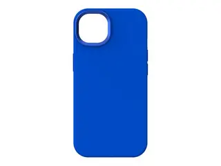 KEY - Baksidedeksel for mobiltelefon - antibakteriell MagSafe-samsvar - væskesilikon, hard polykarbonat - cobolt blue - 6.1" - for Apple iPhone 14