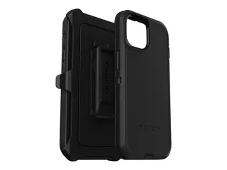 OtterBox Defender Series - Baksidedeksel for mobiltelefon robust - MagSafe-samsvar - polykarbonat, syntetisk gummi - svart - for Apple iPhone 13, 14, 15