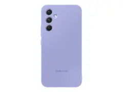Samsung EF-PA546 - Baksidedeksel for mobiltelefon silikon - blåbær - for Galaxy A54 5G