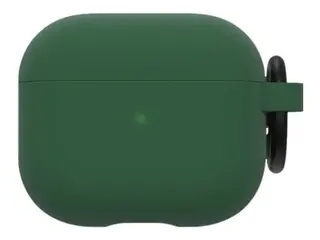 OtterBox - Eske for trådløse øretelefoner polykarbonat, syntetisk gummi - misunnelsesgrønn - for Apple AirPods (3. generasjon)