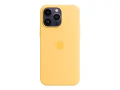 Apple - Baksidedeksel for mobiltelefon med MagSafe - silikon - solglød - for iPhone 14 Pro Max