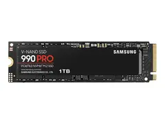 Samsung 990 PRO MZ-V9P1T0BW - SSD kryptert - 1 TB - intern - M.2 2280 - PCIe 4.0 x4 (NVMe) - 256-bit AES - TCG Opal Encryption 2.0