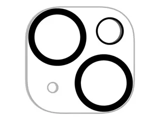 Screenor Vizor+ - Linsebeskytter for mobiltelefon glass - for Apple iPhone 14, 14 Plus