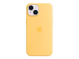 Apple - Baksidedeksel for mobiltelefon MagSafe-samsvar - silikon - solglød - for iPhone 14