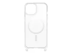 OtterBox React Series - Baksidedeksel for mobiltelefon necklace, with strap - MagSafe-samsvar - 50 % resirkulert plast - blank - for Apple iPhone 14