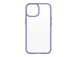 OtterBox React Series - ProPack Packaging baksidedeksel for mobiltelefon - antimikrobielt - polykarbonat, TPE - purplexing - for Apple iPhone 14