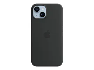Apple - Baksidedeksel for mobiltelefon MagSafe-samsvar - silikon - midnatt - for iPhone 14