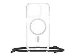 OtterBox React Series - Baksidedeksel for mobiltelefon halskjede - plastikk - blank - for Apple iPhone 15 Pro