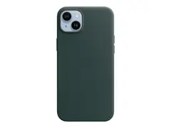 Apple - Baksidedeksel for mobiltelefon MagSafe-samsvar - lær - skoggrønn - for iPhone 14 Plus