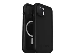 OtterBox FRE - Beskyttende vanntett eske for mobiltelefon MagSafe-samsvar - svart - for Apple iPhone 15
