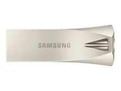 Samsung BAR Plus MUF-256BE3 - USB-flashstasjon 256 GB - USB 3.1 Gen 1 - sjampanjesølv