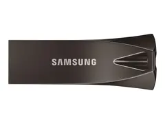 Samsung BAR Plus MUF-256BE4 - USB-flashstasjon 256 GB - USB 3.1 Gen 1 - titangrå