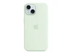 Apple - Baksidedeksel for mobiltelefon - MagSafe-samsvar silikon - myk mynte - for iPhone 15