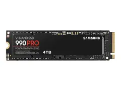 Samsung 990 PRO MZ-V9P4T0BW - SSD kryptert - 4 TB - intern - M.2 2280 - PCIe 4.0 x4 (NVMe) - 256-bit AES - TCG Opal Encryption