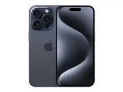 Apple iPhone 15 Pro - blå titan - 5G - 1 TB Garanti 1 år
