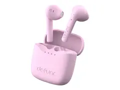 DeFunc True Lite - True wireless-hodetelefoner i øret - rosa