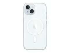 Apple - Baksidedeksel for mobiltelefon - MagSafe-samsvar polykarbonat - blank - for iPhone 15