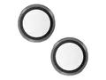 PanzerGlass Hoops - Linsebeskytter for mobiltelefon glass - svart - for Apple iPhone 15, 15 Plus