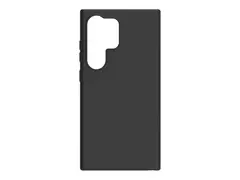 KEY - Baksidedeksel for mobiltelefon MagSafe-samsvar - væskesilikon, hard polykarbonat - svart - for Samsung Galaxy S24 Ultra