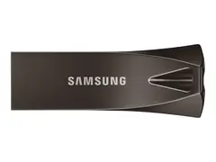 Samsung BAR Plus MUF-64BE4 - USB-flashstasjon 64 GB - USB 3.1 Gen 1 - titangrå