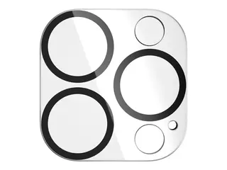 PanzerGlass PicturePerfect - Linsebeskytter for mobiltelefon glass - rammefarge svart - for Apple iPhone 15 Pro, 15 Pro Max