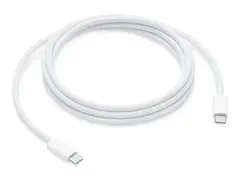 Apple - USB-kabel - 24 pin USB-C (hann) til 24 pin USB-C (hann) 2 m - opp til 240 W strømforsyningsstøtte