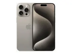 Apple iPhone 15 Pro Max - naturlig titan 5G - 1 TB - Garanti 1 år