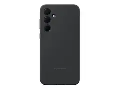 Samsung EF-PA356 - Baksidedeksel for mobiltelefon silikon - svart - for Galaxy A35