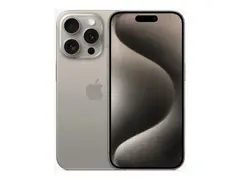 Apple iPhone 15 Pro - naturlig titan - 5G 1 TB - Garanti 1 år